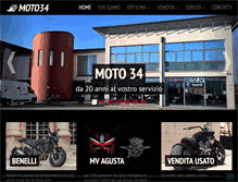 Tablet Screenshot of moto34.net
